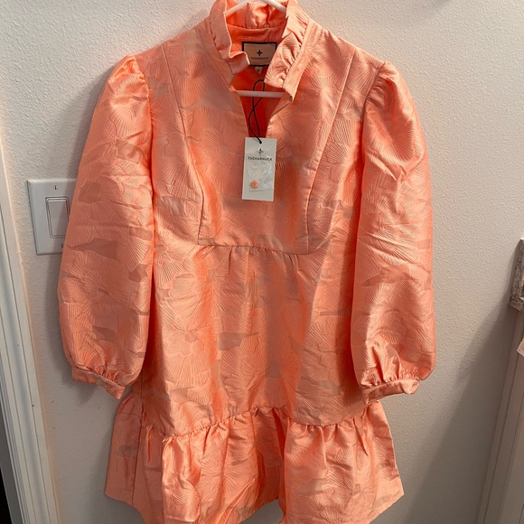 Tuckernuck Coral Kids Formal Dress - Picture 1 of 4